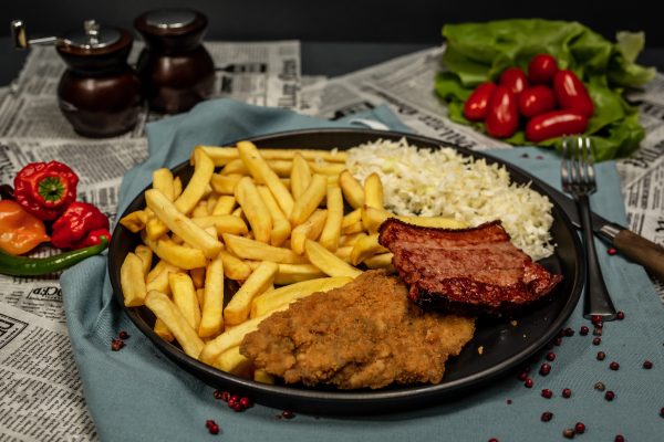 Piept porc + Snitel porc