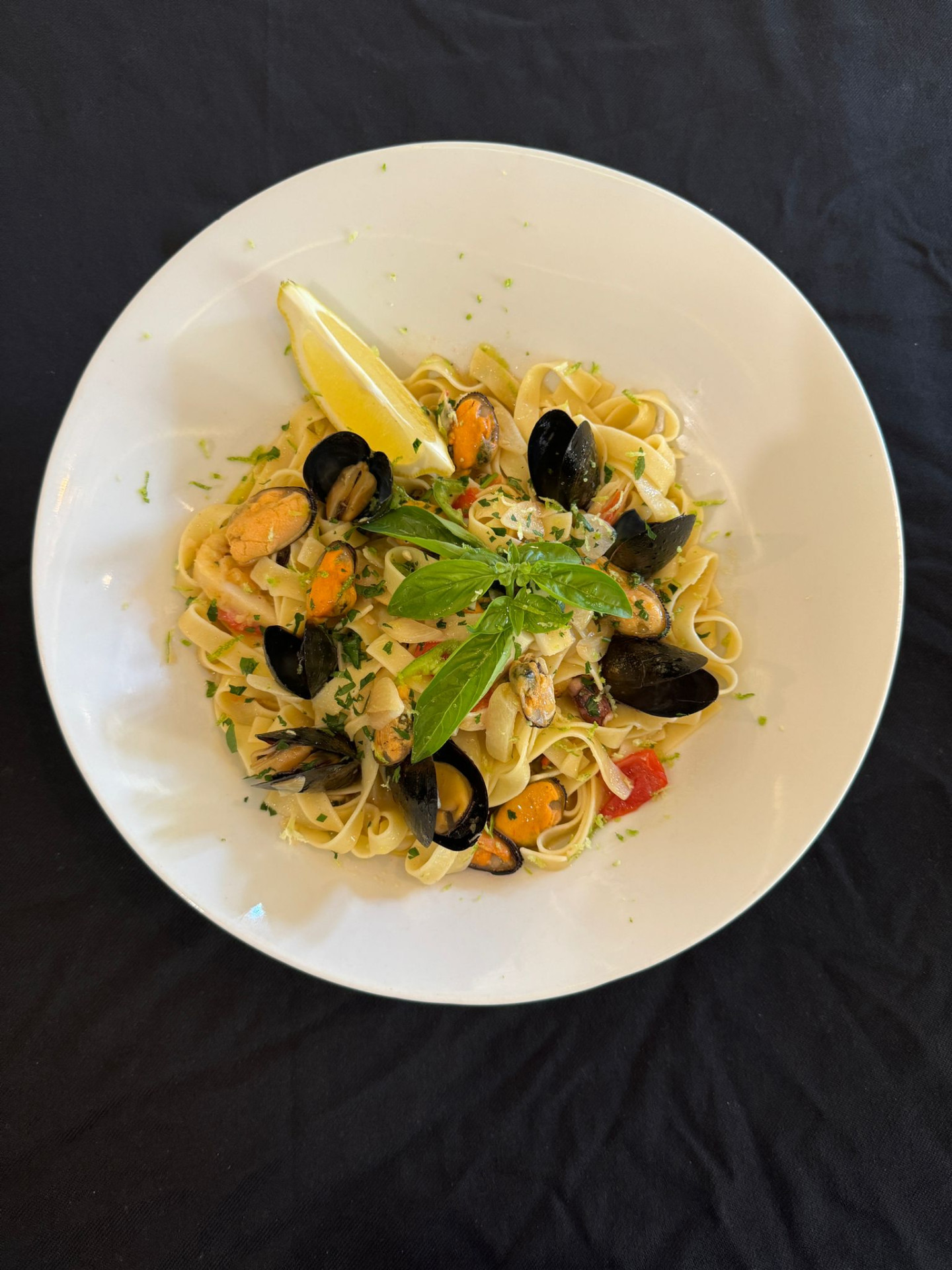 Tagliatele cu fructe de mare