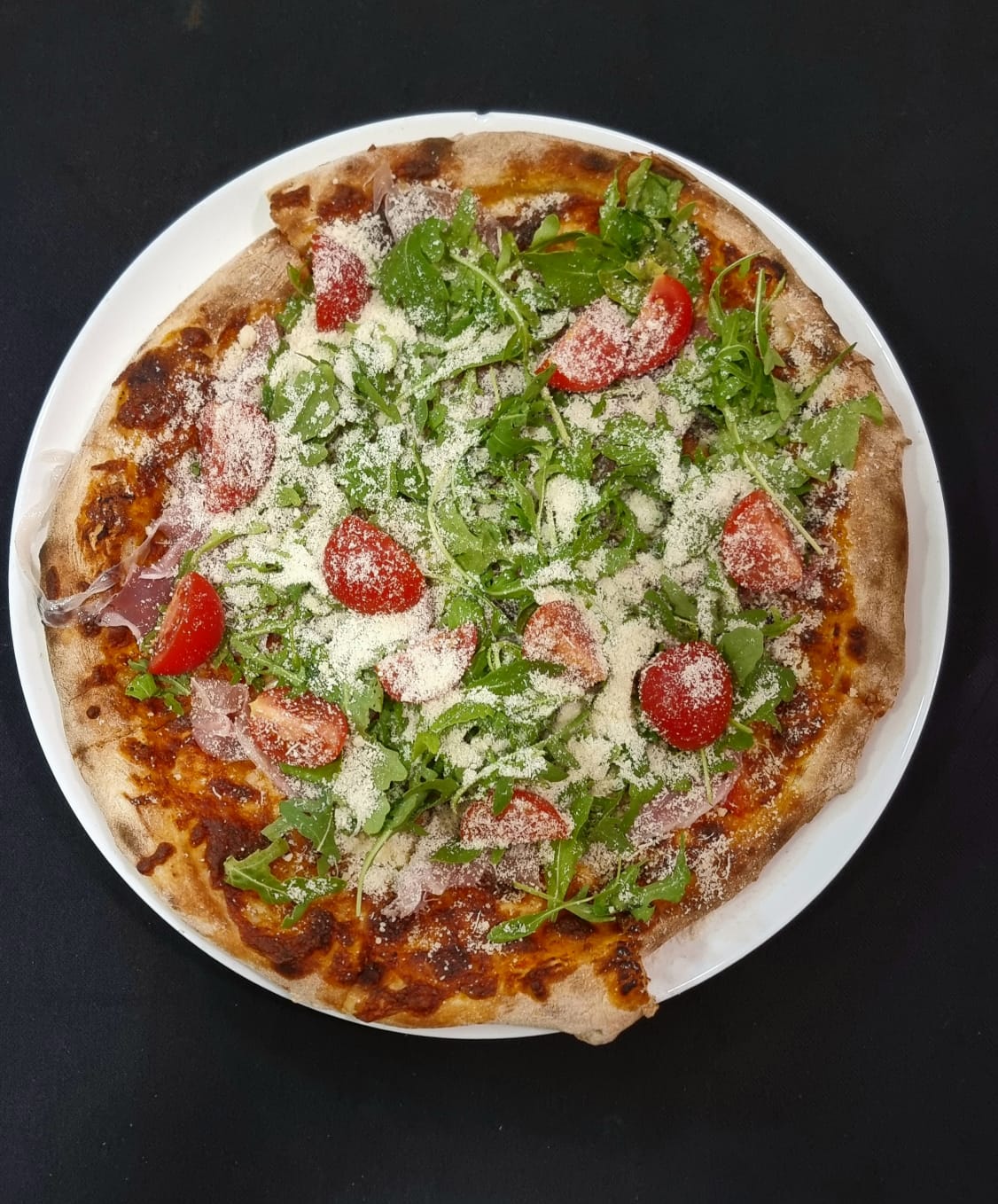 Pizza Pachino Prosciuto Rucola